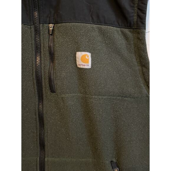 Carhartt Fallon Vest Gilet Mens Size 2XL Full Zip Fleece Outdoors Gorpcore - Picture 5 of 9